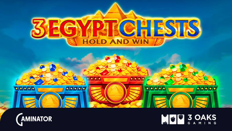 3 Egypt Chests: Hold and Win by 3 Oaks Gaming