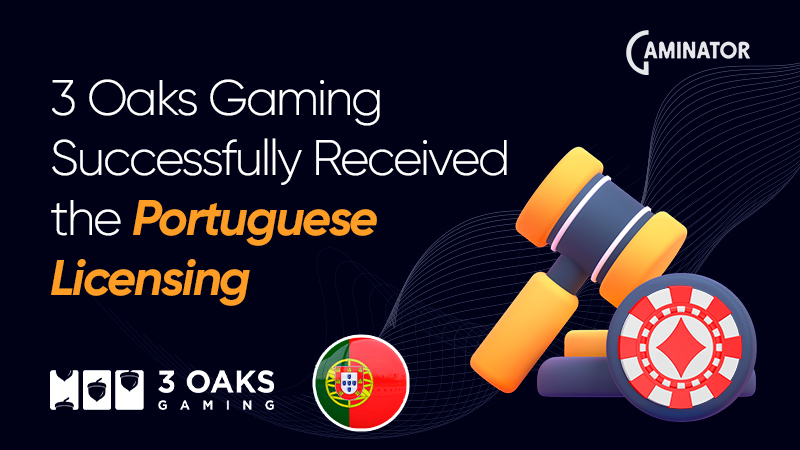 3 Oaks Gaming in Portugal: official certification