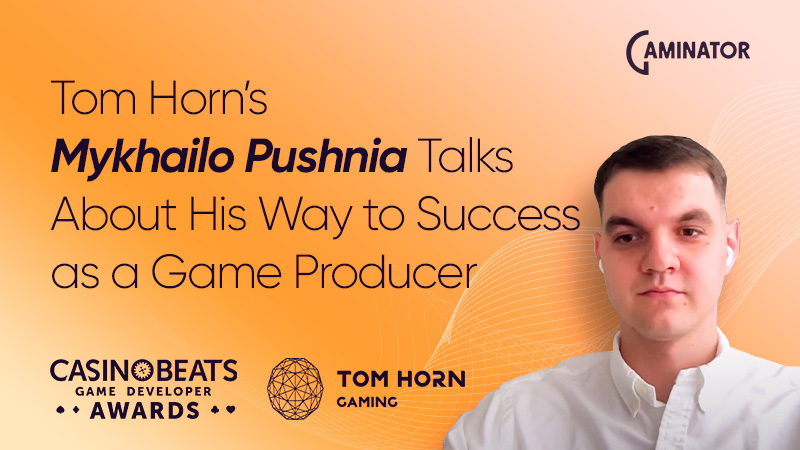 Mykhailo Pushnia from Tom Horn Gaming