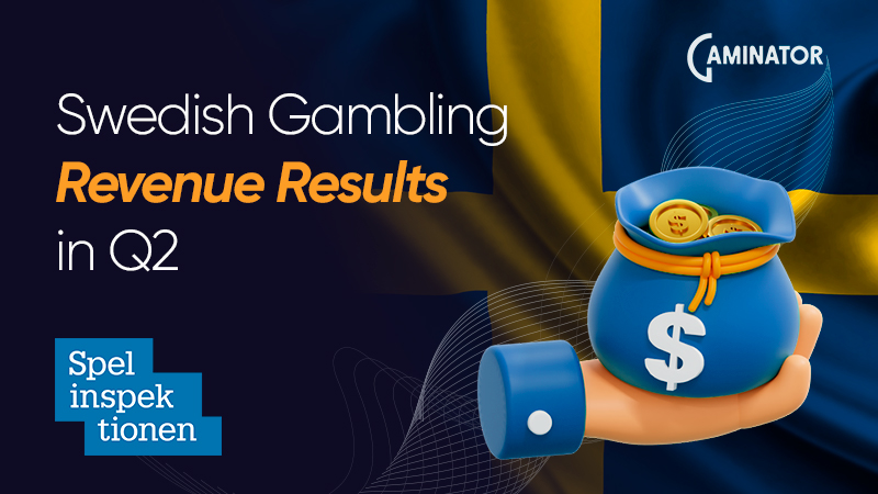 Sweden’s gambling revenue results in Q2